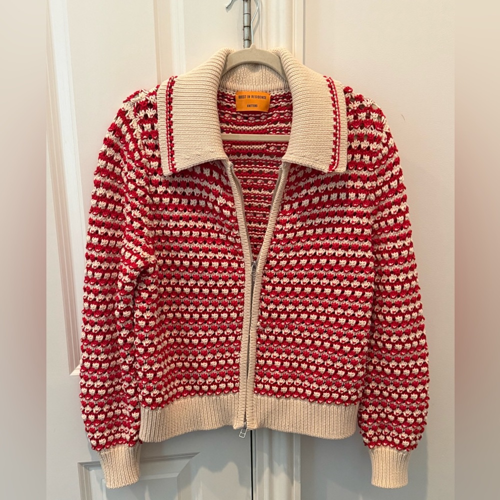 Guest In Residence Kirby Jacket in Cherry Combo